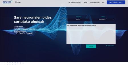 Elhuyarren TTS neuronala Elhuyarren TTS neuronala